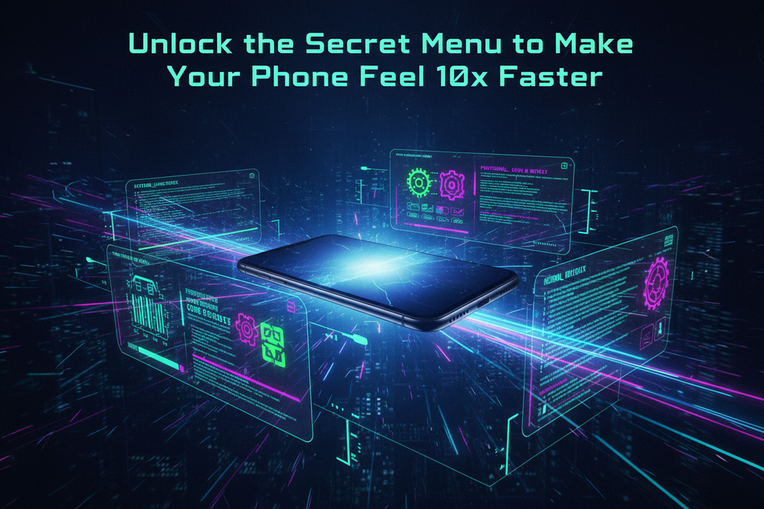 ## 📱 Unlock the "Secret Menu" to Make Your Phone Feel 10x Faster Today
