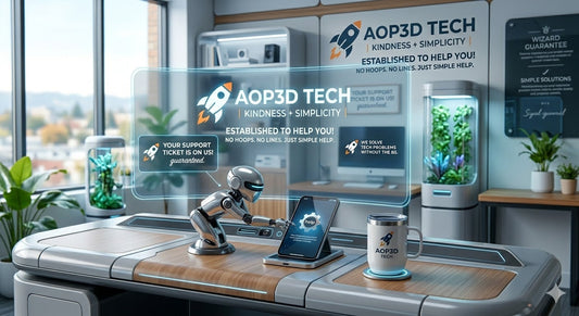 AOP3D Tech  Where Kindness Meets Simplicity  Our Mission