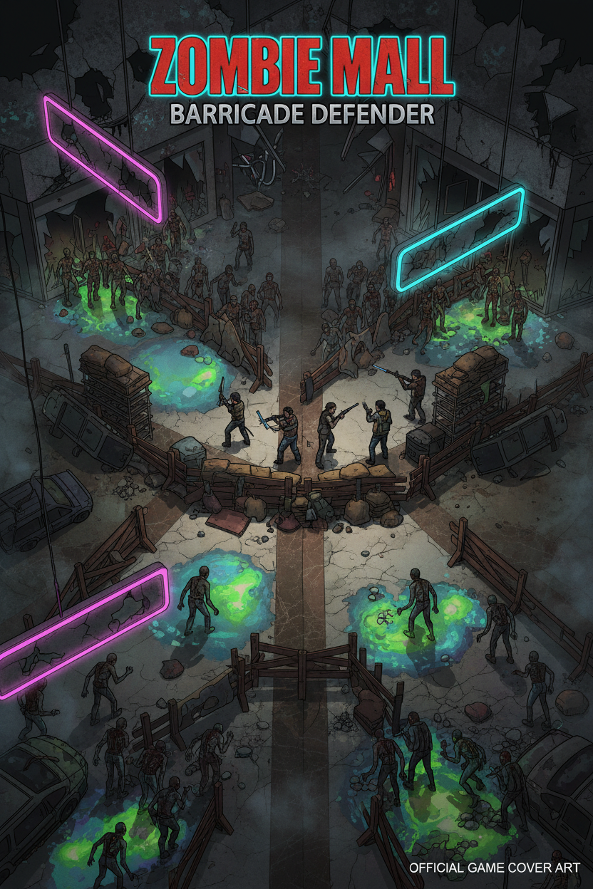 Zombie Mall: Barricade Defender" 🧟‍♂️🏏