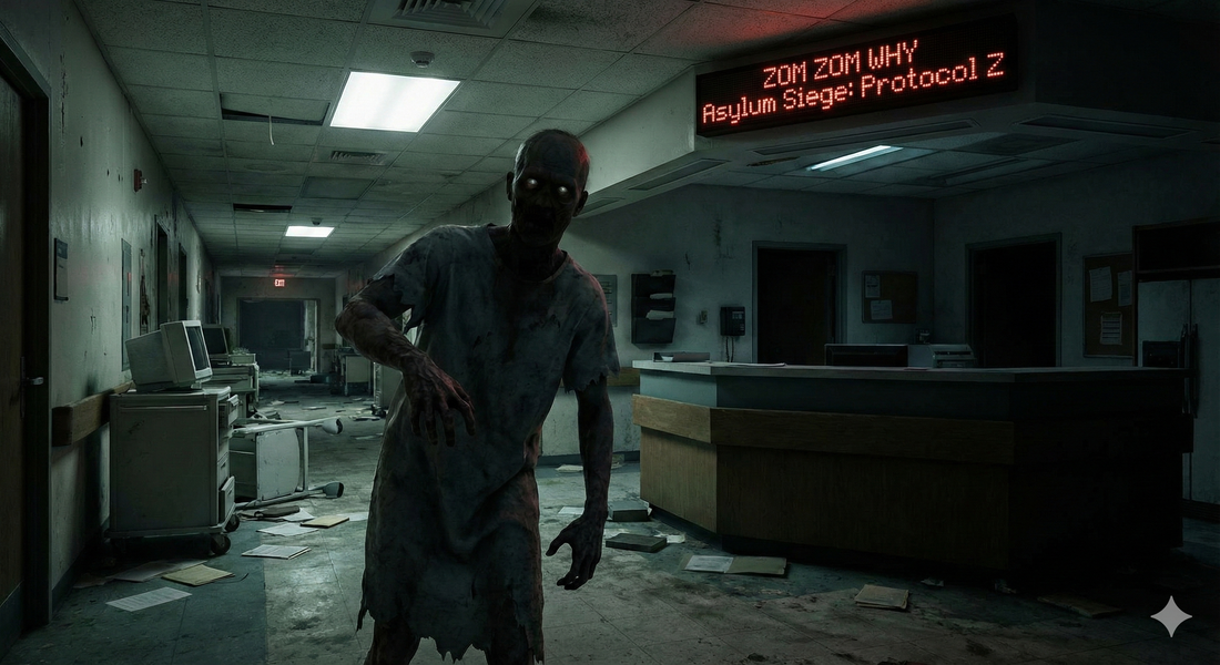 ZOM ZOM WHY Asylum Siege: Protocol Z".