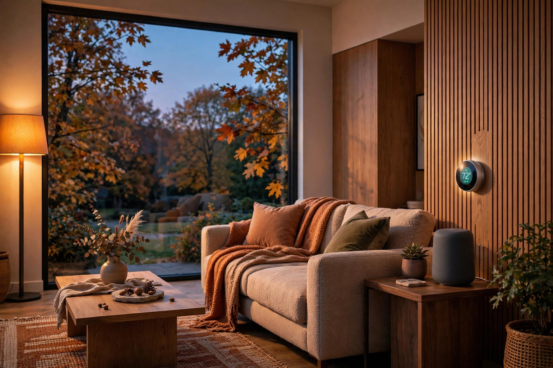 Fall-Proof Your Home: 4 Smart Home Upgrades for Cozy, Safe & Bright Autumn Evenings