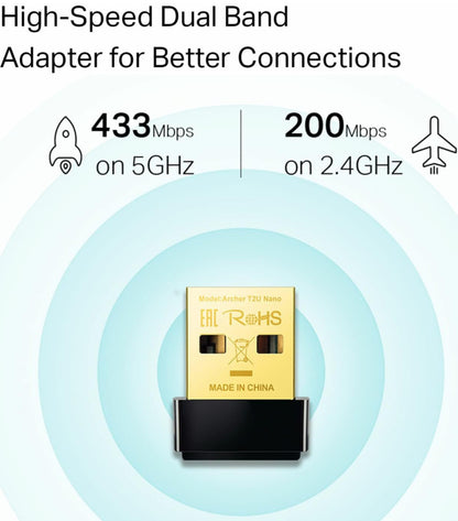 TP-Link Nano AC600 USB Wifi Adapter  ( review )