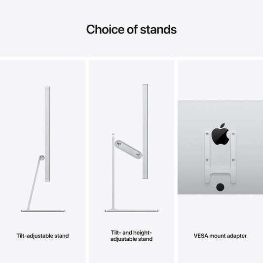Apple Studio Display - Standard Glass - Tilt-Adjustable Stand - AOP3D tech