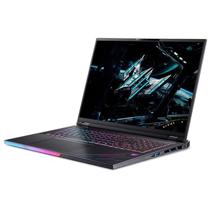 Acer Predator Helios 18 AI AI Gaming Laptop 18" WQXGA (Intel Ultra 9-275HX, GeForce RTX 5080 16GB, 64GB DDR5, 4TB PCIe SSD, Win 11 Home) - AOP3D tech