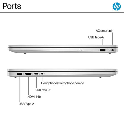 HP 17 Business Laptop 2025/2026 Edition, 17.3" FHD IPS Display, AMD 7000 Series Ryzen Processor (Beats Intel i7-1355U), Copilot Key, 32GB RAM, 1TB SSD, HDMI, Wi-Fi 6, Windows 11 Pro, WOWPC USB - AOP3D tech