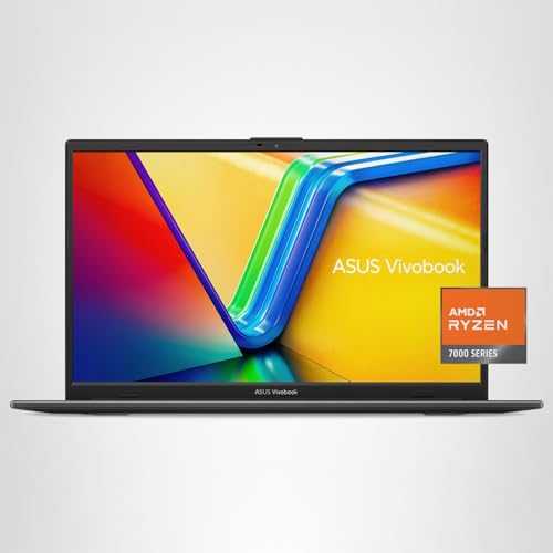 ASUS Vivobook Go 15.6” FHD Slim Laptop, AMD Ryzen 3 7320U Quad Core Processor, 8GB DDR5 RAM, 128GB SSD, Windows 11 Home, Fast Charging, Webcam Sheild, Military Grade Durability, Black, E1504FA-AS33 - AOP3D tech