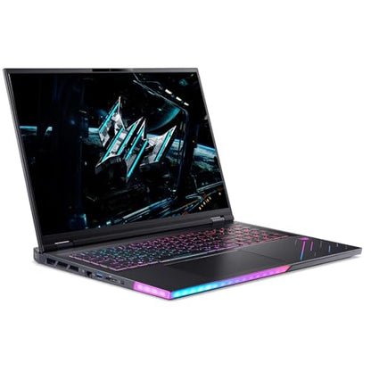 Acer Predator Helios 18 AI AI Gaming Laptop 18" WQXGA (Intel Ultra 9-275HX, GeForce RTX 5080 16GB, 64GB DDR5, 4TB PCIe SSD, Win 11 Home) - AOP3D tech