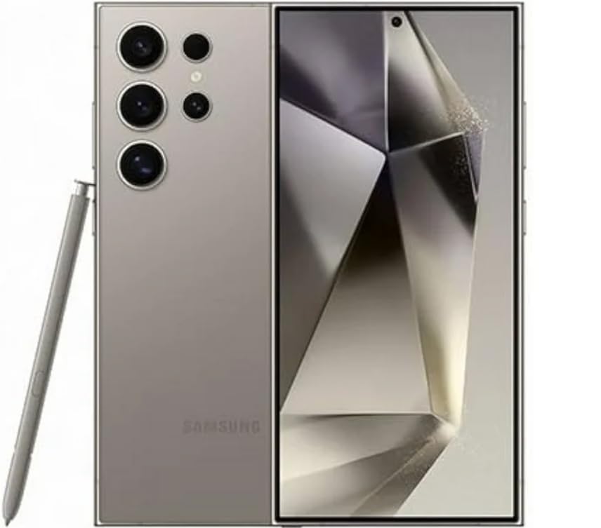Samsung Galaxy S25 Ultra, 512GB AI Smartphone, Unlocked Android, AI Night Mode Camera, Snapdragon 8 Elite Fast Processor, 5000mAh Battery, Built-in S Pen, 2025, US 1 Yr Warranty, Titanium Gray - AOP3D tech