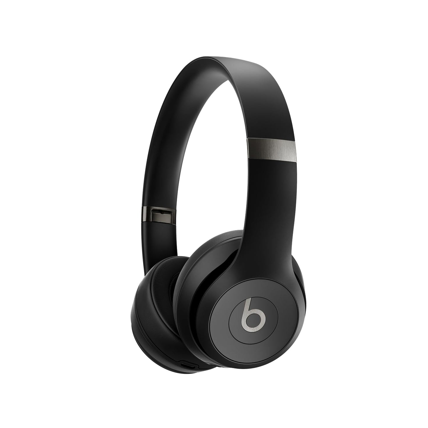 Beats Solo 4 - Wireless On-Ear Bluetooth Headphones, Up to 50-Hour Battery Life, Ultra-Lightweight Comfort, Powerful and Balanced Sound, Apple & Android Compatible - Matte Black - AOP3D tech