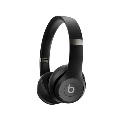 Beats Solo 4 - Wireless On-Ear Bluetooth Headphones, Up to 50-Hour Battery Life, Ultra-Lightweight Comfort, Powerful and Balanced Sound, Apple & Android Compatible - Matte Black - AOP3D tech