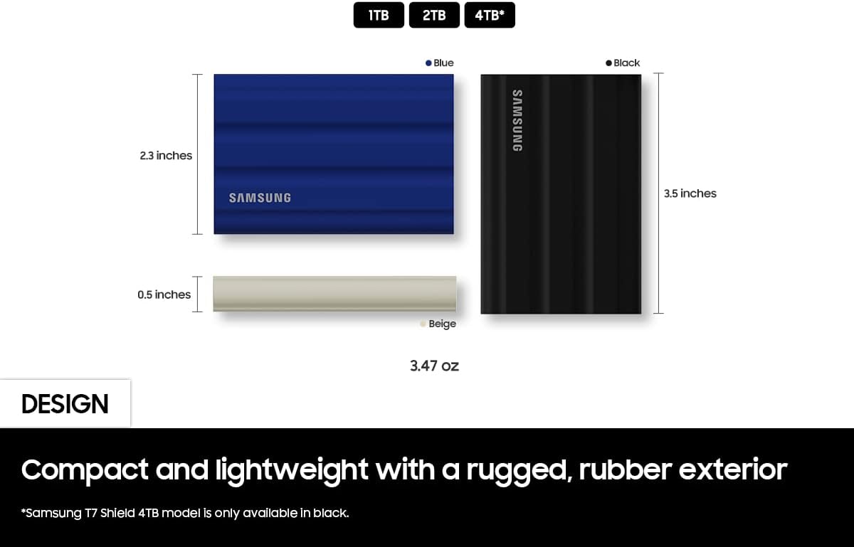 Samsung T7 Shield 4TB Portable SSD review