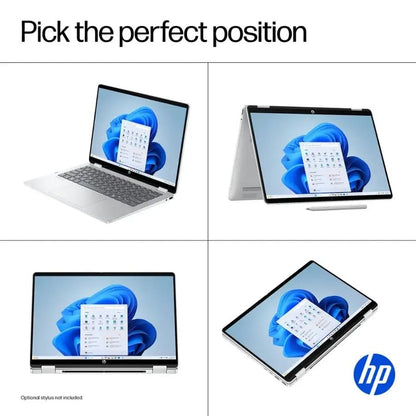 HP OmniBook 5 Flip 2-in-1 Touch Screen i7 Laptop, 16GB DDR5 RAM 1TB SSD Intel Core 7 150U Processor(Beat i7 1355U), 14" FHD+IPS Display, Backlit Keyboard, Wi-Fi 6E, 5MP IR Privacy Camera, Win 11 Pro - AOP3D tech
