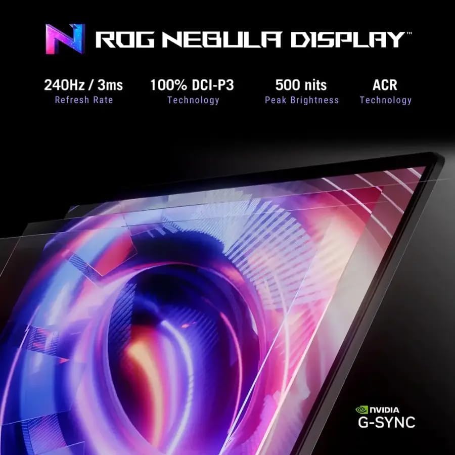 ASUS ROG Strix G18 18" 2.5K 240Hz Gaming Laptop, NVIDIA GeForce RTX 5080 16GB DDR7, Intel Ultra 9 275HX(Up to 5.4 GHz), 64 GB DDR5 RAM, 8 TB SSD, Wi-Fi 7, Backlit KB, Windows 11 Pro, with MS Office - AOP3D tech