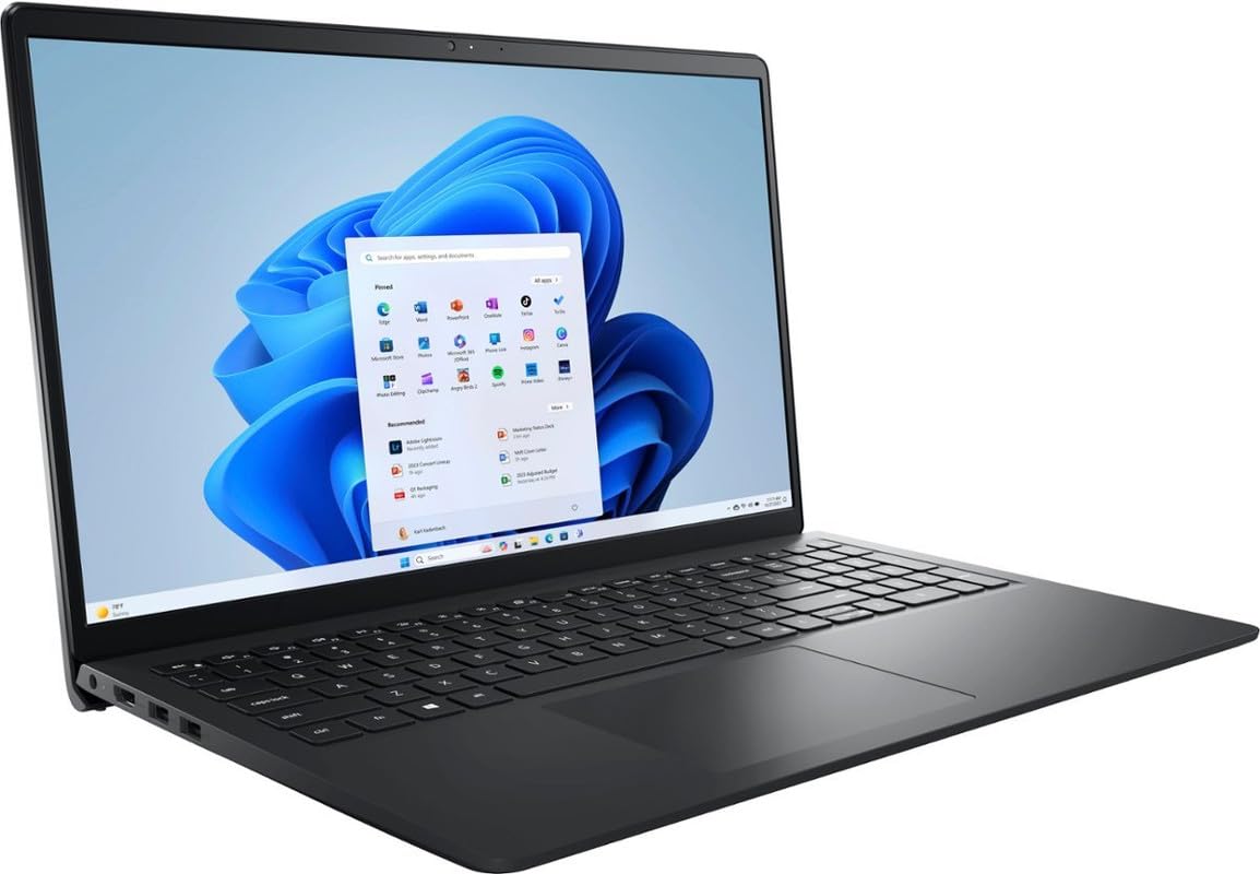 Dell Inspiron Touchscreen Laptop, 15.6" Business & Student Laptop Computer, Windows 11 Pro Laptop 32GB RAM 1TB SSD, Intel i5-1155G7 Processor, Full HD IPS Display, Numeric Keypad, HDMI, Carbon Black - AOP3D tech