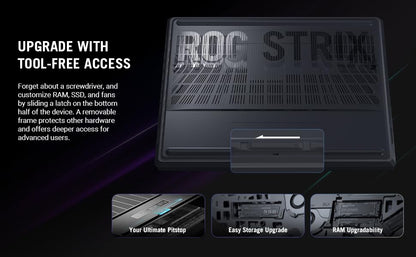 ASUS ROG Strix Scar 16 (2025) AI Gaming Laptop, 16" 2.5K ROG Nebula HDR Mini LED 240Hz Display, Intel Core Ultra 9-275HX, GeForce RTX 5080 16GB, 64GB DDR5, 8TB PCIe SSD, Windows 11 Pro, w/USB Hub - AOP3D tech