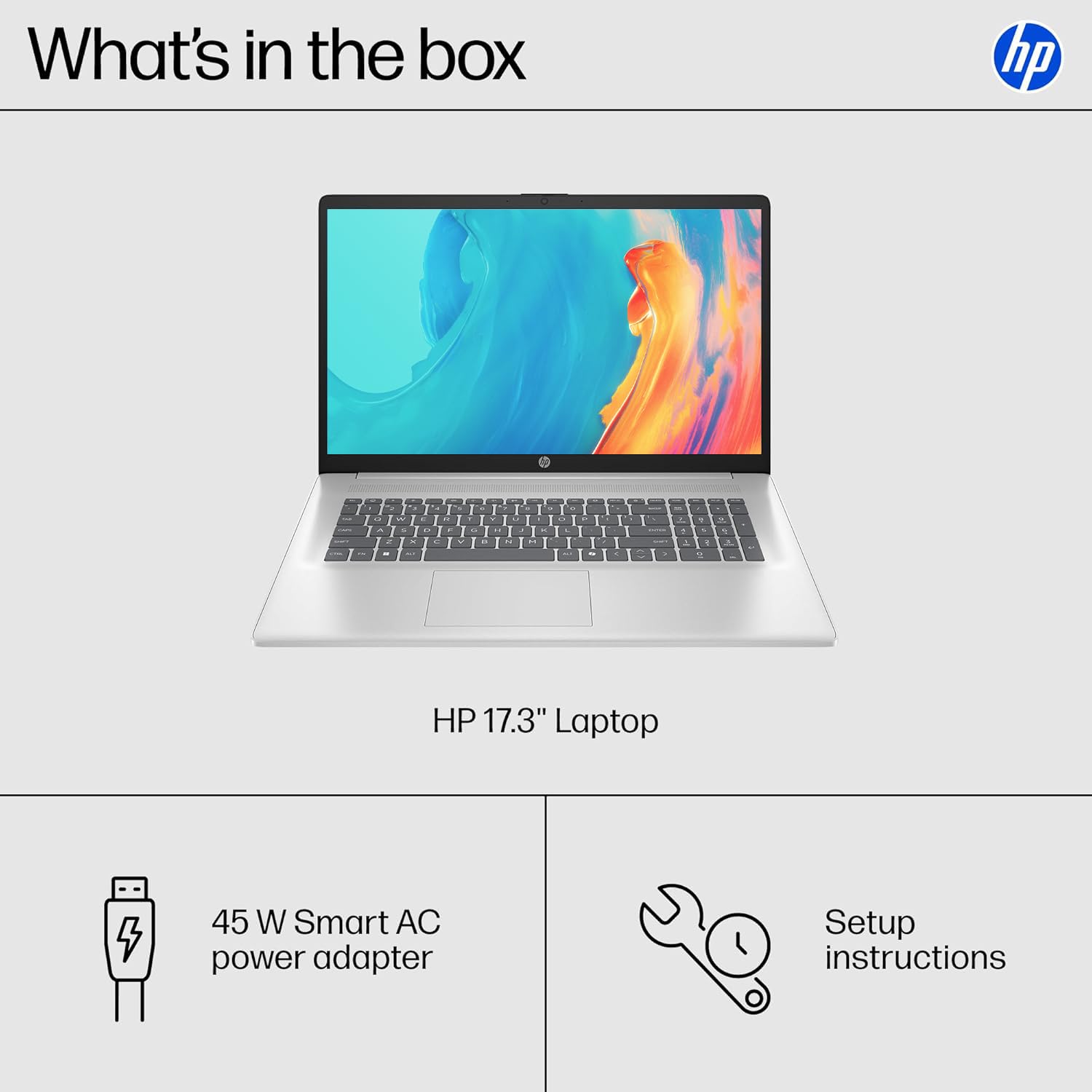 HP 17 Business Laptop 2025/2026 Edition, 17.3" FHD IPS Display, AMD 7000 Series Ryzen Processor (Beats Intel i7-1355U), Copilot Key, 32GB RAM, 1TB SSD, HDMI, Wi-Fi 6, Windows 11 Pro, WOWPC USB - AOP3D tech
