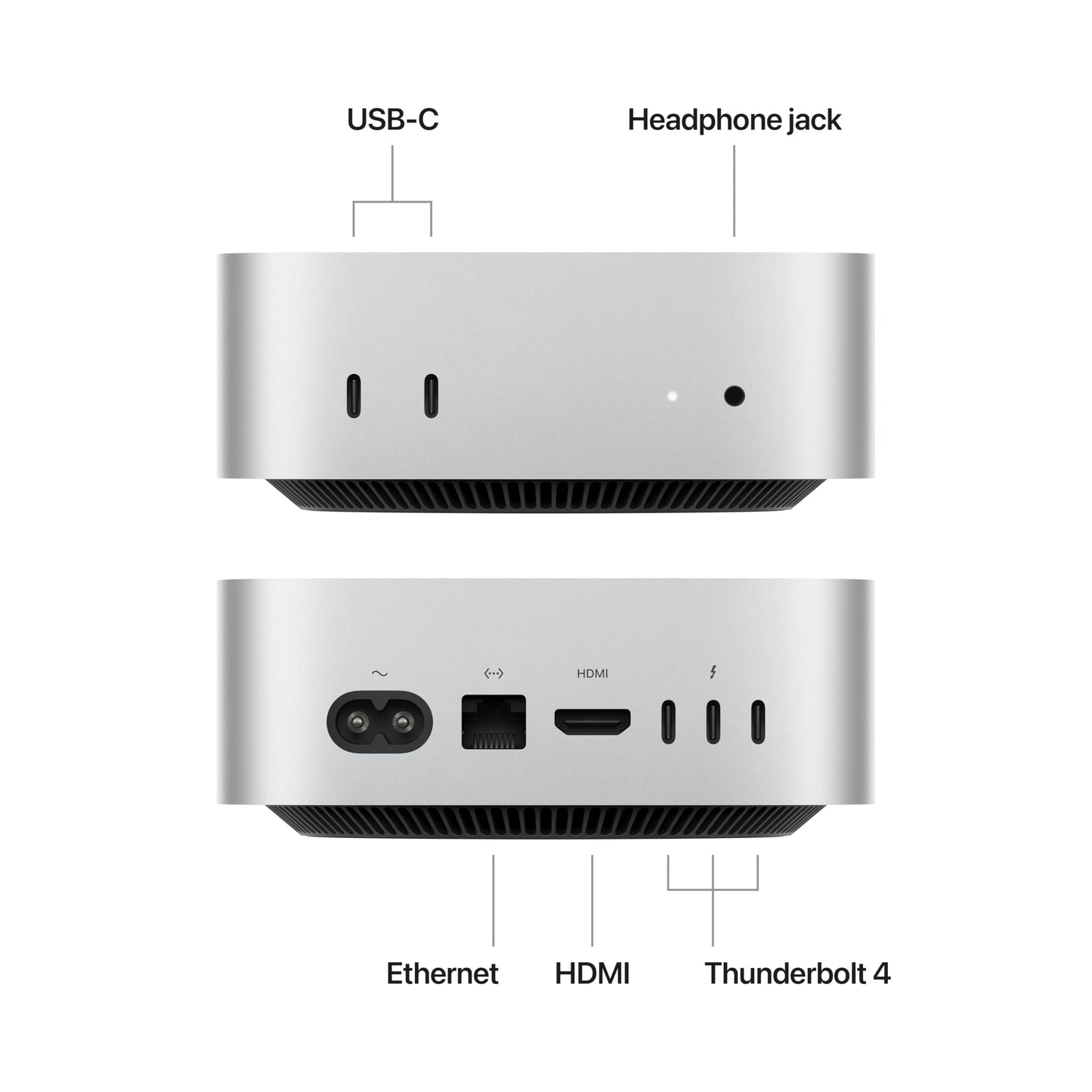Apple 2024 Mac mini Desktop Computer with M4 chip with 10‑core CPU and 10‑core GPU: Built for Apple Intelligence, 16GB Unified Memory, 256GB SSD Storage, Gigabit Ethernet. Works with iPhone/iPad - AOP3D tech