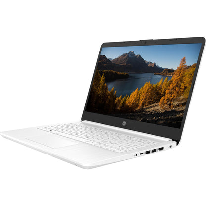 HP Essential Laptop, 14" HD Display, Intel Celeron N4120, 16GB RAM, 64GB eMMC+256GB Micro SD, Webcam, HDMI, Wi-Fi, RJ-45, 1 Year Office 365, Windows 11 Home, White - AOP3D tech