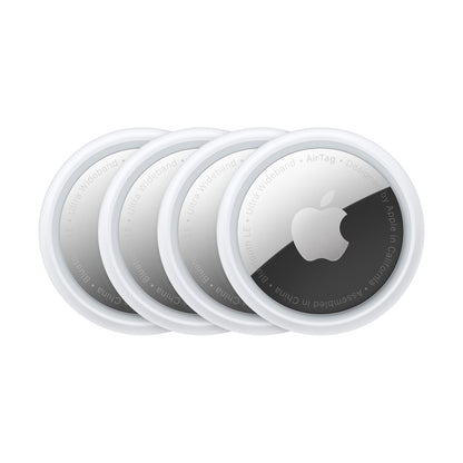Apple AirTag 4 Pack. Keep Track of and find Your Keys, Wallet, Luggage, Backpack, and More. Simple one-tap Set up with iPhone or iPad - AOP3D tech