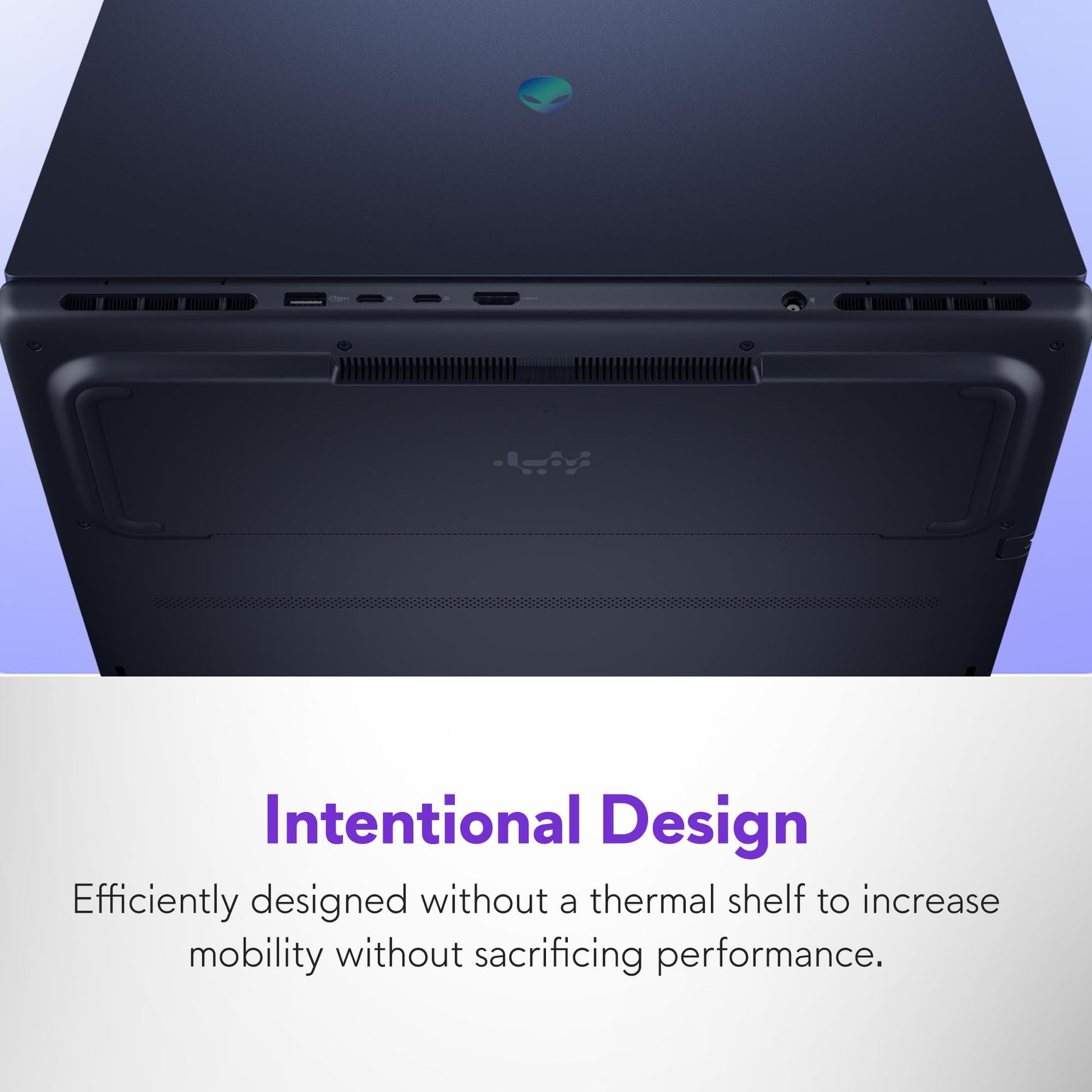 Alienware 16 Aurora Laptop AC16250-16-inch 16:10 WQXGA Display, Intel Core 7-240H Series 2, 16GB DDR5 RAM, 1TB SSD, NVIDIA GeForce RTX 5060 8GB GDDR7, Windows 11 Home, Onsite Service - Blue - AOP3D tech