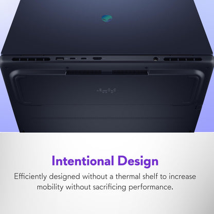 Alienware 16 Aurora Laptop AC16250-16-inch 16:10 WQXGA Display, Intel Core 7-240H Series 2, 16GB DDR5 RAM, 1TB SSD, NVIDIA GeForce RTX 5060 8GB GDDR7, Windows 11 Home, Onsite Service - Blue - AOP3D tech