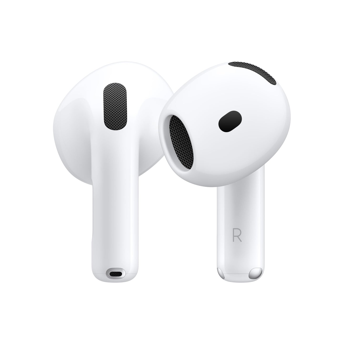 Apple AirPods 4 Wireless Earbuds, Bluetooth Headphones, with Active Noise Cancellation, Adaptive Audio, Transparency Mode, Personalized Spatial Audio, USB-C Charging Case, Wireless Charging, H2 Chip - AOP3D tech