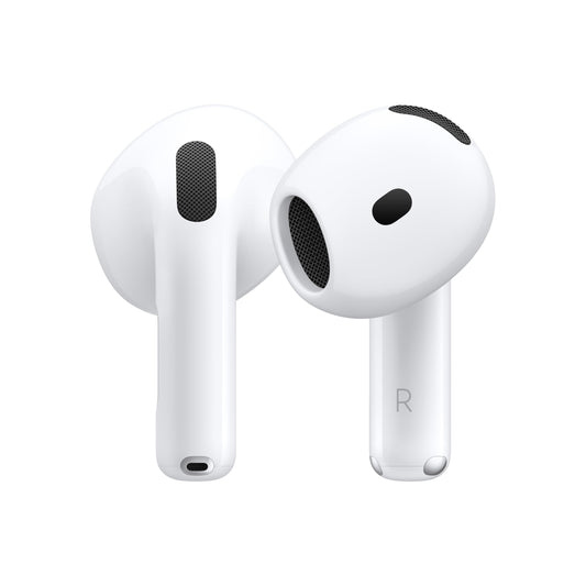 Apple AirPods 4 Wireless Earbuds, Bluetooth Headphones, with Active Noise Cancellation, Adaptive Audio, Transparency Mode, Personalized Spatial Audio, USB-C Charging Case, Wireless Charging, H2 Chip - AOP3D tech