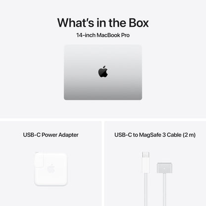 Apple 2024 MacBook Pro Laptop with M4 Pro, 14‑core CPU, 20‑core GPU: Built for Apple Intelligence, 14.2-inch Liquid Retina XDR Display, 24GB Unified Memory, 1TB SSD Storage; Silver - AOP3D tech