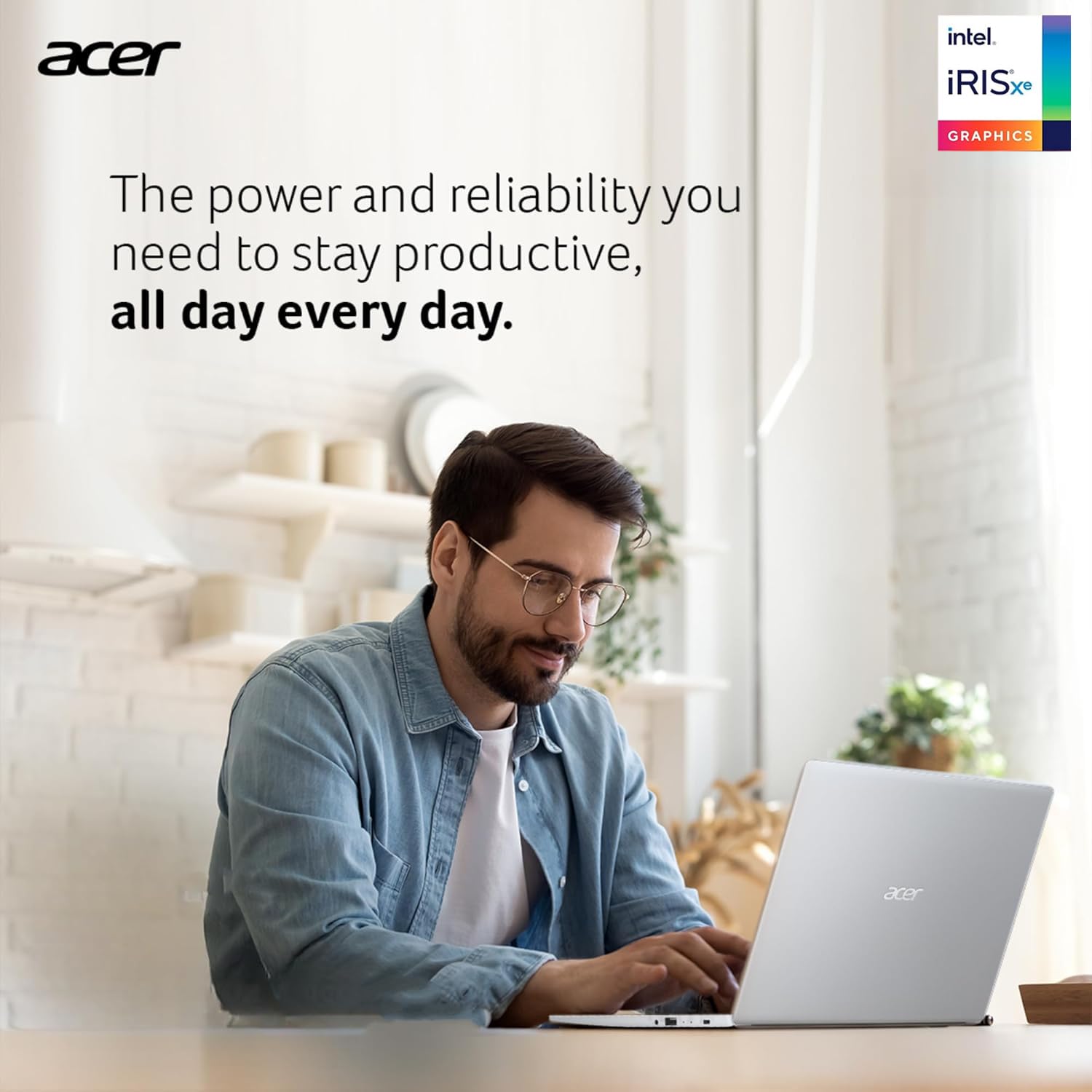 acer Aspire Premium 15.6" FHD Laptop | Intel Core i7-1255U up to 4.7GHz | 32GB RAM - 1TB PCIe SSD | Backlit Keyboard | Iris Xe Graphics | Wi-Fi 6 | Webcam | Sleek & Portable | Windows 11 - AOP3D tech