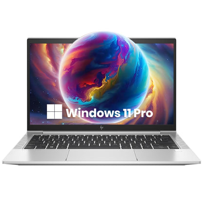 HP EliteBook 830 G7 Laptop, Windows 11 Pro i5 Laptop, 13.3-Inch FHD Display, Intel Core i5-10310U, 16GB RAM, 256GB SSD, WiFi, USB-C, HDMI (Renewed) - AOP3D tech