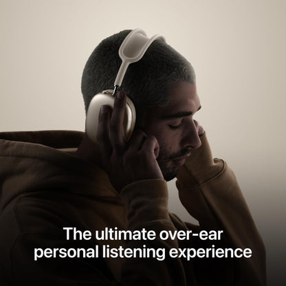 Apple AirPods Max Wireless Over-Ear Headphones, Pro-Level Active Noise Cancellation, Transparency Mode, Personalized Spatial Audio, USB-C Charging, Bluetooth Headphones for iPhone - Midnight - AOP3D tech