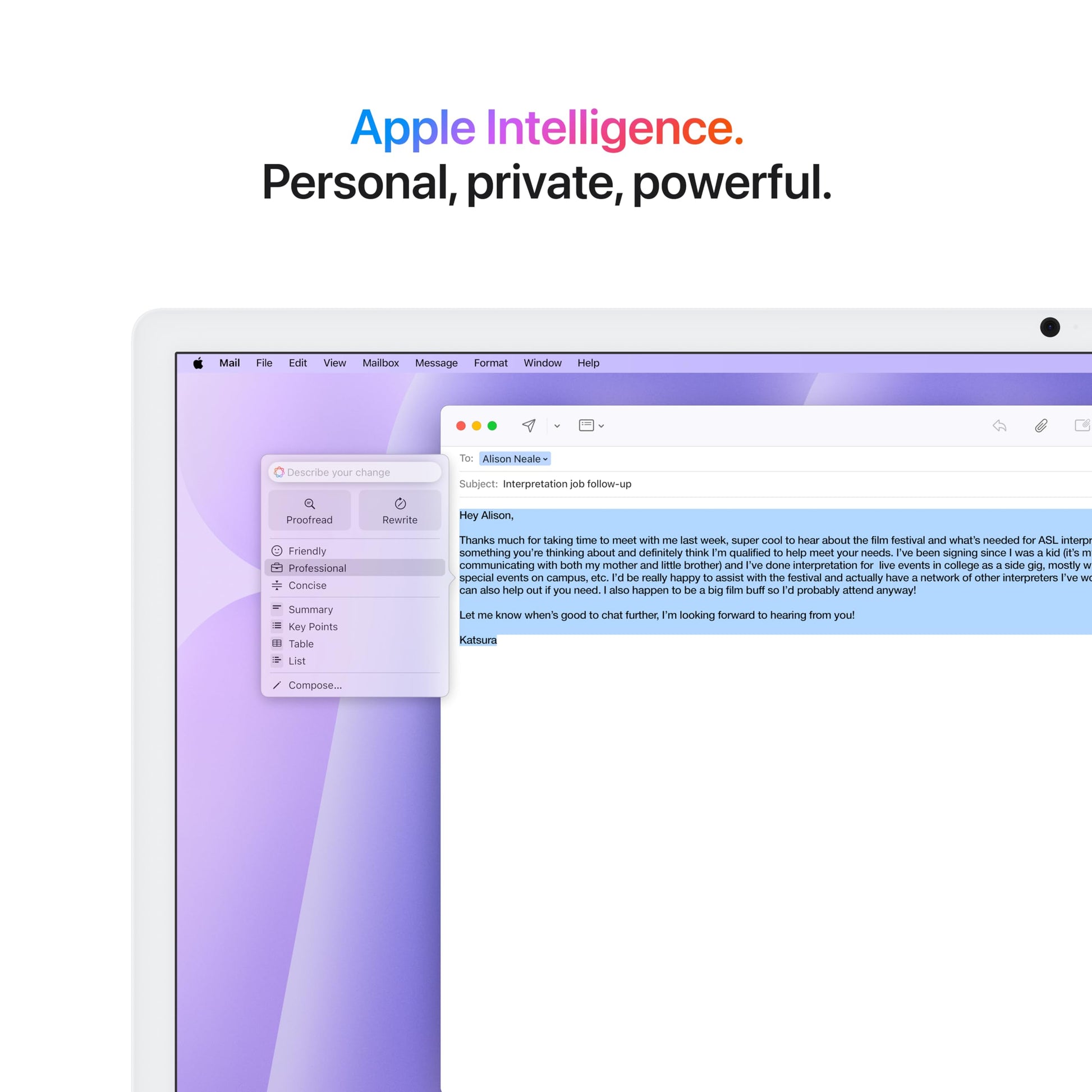 Apple 2024 iMac All-in-One Desktop Computer with M4 chip with 10-core CPU and 10-core GPU: Built for Apple Intelligence, 24-inch Retina Display, 16GB Unified Memory, 256GB SSD Storage; Purple - AOP3D tech
