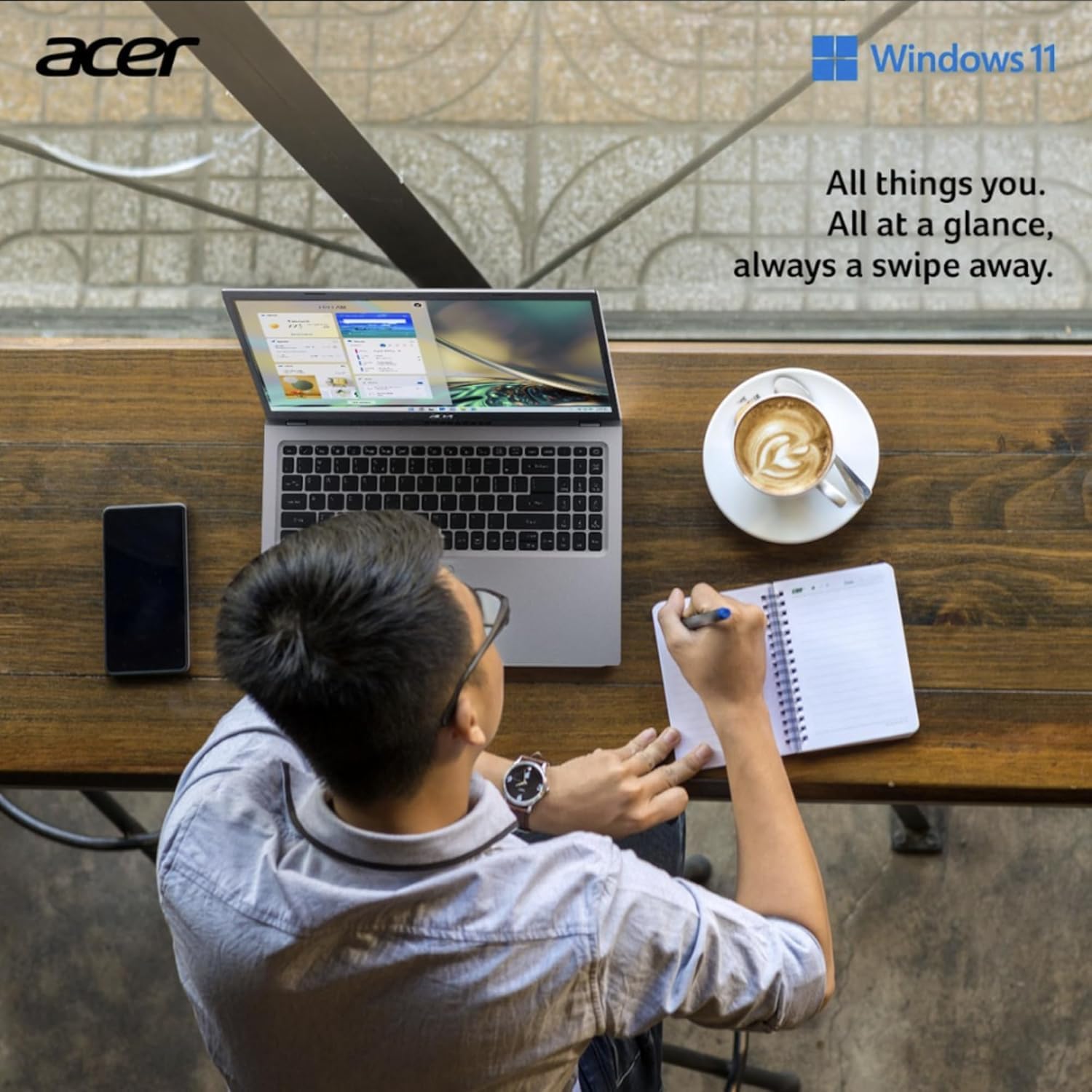 acer Aspire Premium 15.6" FHD Laptop | Intel Core i7-1255U up to 4.7GHz | 32GB RAM - 1TB PCIe SSD | Backlit Keyboard | Iris Xe Graphics | Wi-Fi 6 | Webcam | Sleek & Portable | Windows 11 - AOP3D tech