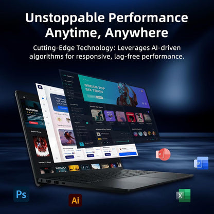 Dell Inspiron 15.6" FHD Touchscreen Laptop, 13th Gen Intel Core i5 (Beat i7-1250U), 12GB RAM, 768GB Storage (256GB PCIe SSD + 512GB External), Anti-Glare, Win 11 with MS Office, Long Battery Life - AOP3D tech