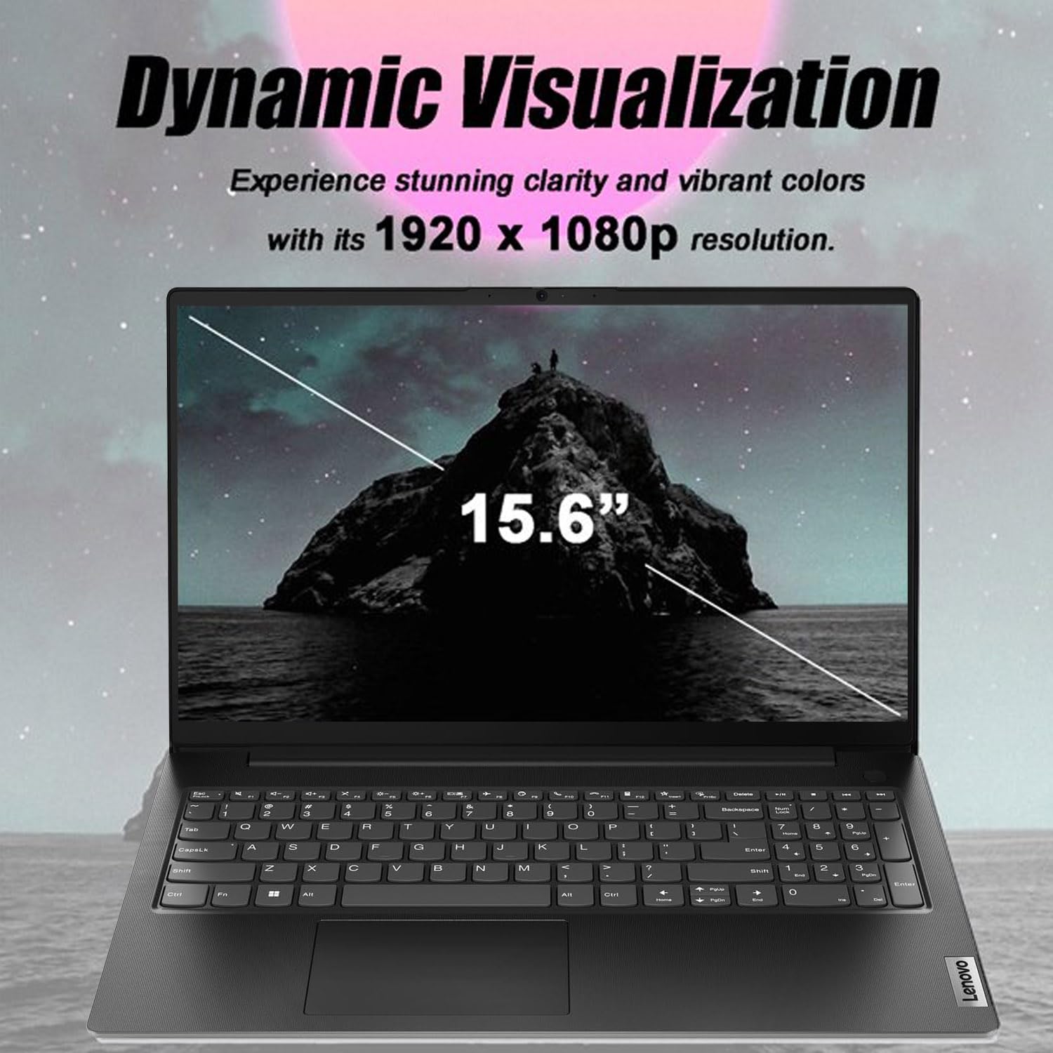 Lenovo V15 Gen 4 Business Laptop, 15.6" FHD Display, Intel Core i5-13420H (Beat i7-1355U), HDMI, RJ45, Webcam, Numeric Keypad, Wi-Fi, Windows 11 Pro, Black (16GB RAM | 512GB SSD) - AOP3D tech