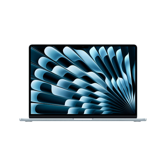 Apple 2025 MacBook Air 15-inch Laptop with M4 chip: Built for Apple Intelligence, 15.3-inch Liquid Retina Display, 16GB Unified Memory, 256GB SSD Storage, 12MP Center Stage Camera, Touch ID; Sky Blue - AOP3D tech
