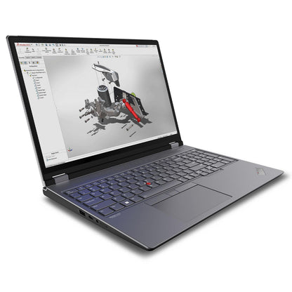 Lenovo ThinkPad P16 Gen 2 Intel Core i9-13950HX vPro, 24C, 16" WQUXGA (3840 x 2400) OLED Touch, 400 nits, 128GB RAM, 4TB SSD, NVIDIA RTX 5000 Ada, Backlit KYB, Fingerprint Reader, Windows Pro - AOP3D tech