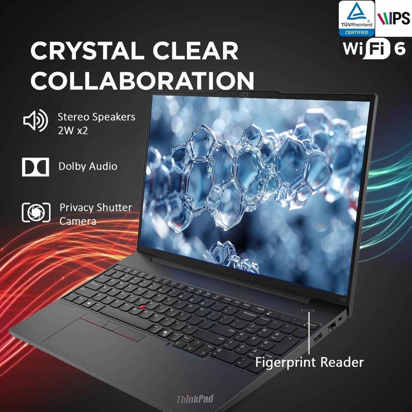 Lenovo Newly Released 16" Thinkpad Touchscreen Laptop(2025/2026 Edition) with Microsoft Office, Intel Core Ultra 5 125U, 64GB RAM, 2TB SSD, Backlit Keyboard, Fingerprint Reader, Windows 11 Pro-WOWPC - AOP3D tech