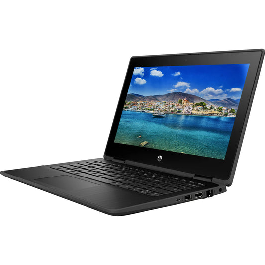HP 2023 Premium 2-in-1 Convertible Laptop, 11" HD IPS Touchscreen, Intel 4-Core Pentium Processor Up to 3.30GHz, 8GB Ram, 128GB SSD, Super-Fast 6th Gen WiFi, HDMI, Windows 11 (Renewed) - AOP3D tech