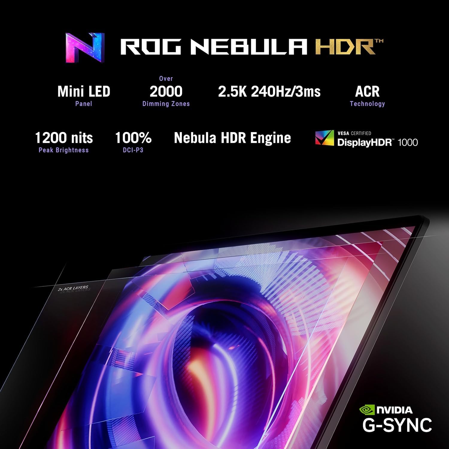 ASUS ROG Strix Scar 16 (2025) AI Gaming Laptop, 16" 2.5K ROG Nebula HDR Mini LED 240Hz Display, Intel Core Ultra 9-275HX, GeForce RTX 5080 16GB, 64GB DDR5, 8TB PCIe SSD, Windows 11 Pro, w/USB Hub - AOP3D tech