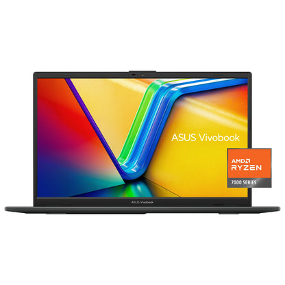 ASUS Vivobook Go 15.6” FHD Slim Laptop, AMD Ryzen 3 7320U Quad Core Processor, 8GB DDR5 RAM, 128GB SSD, Windows 11 Home, Fast Charging, Webcam Sheild, Military Grade Durability, Black, E1504FA-AS33 - AOP3D tech