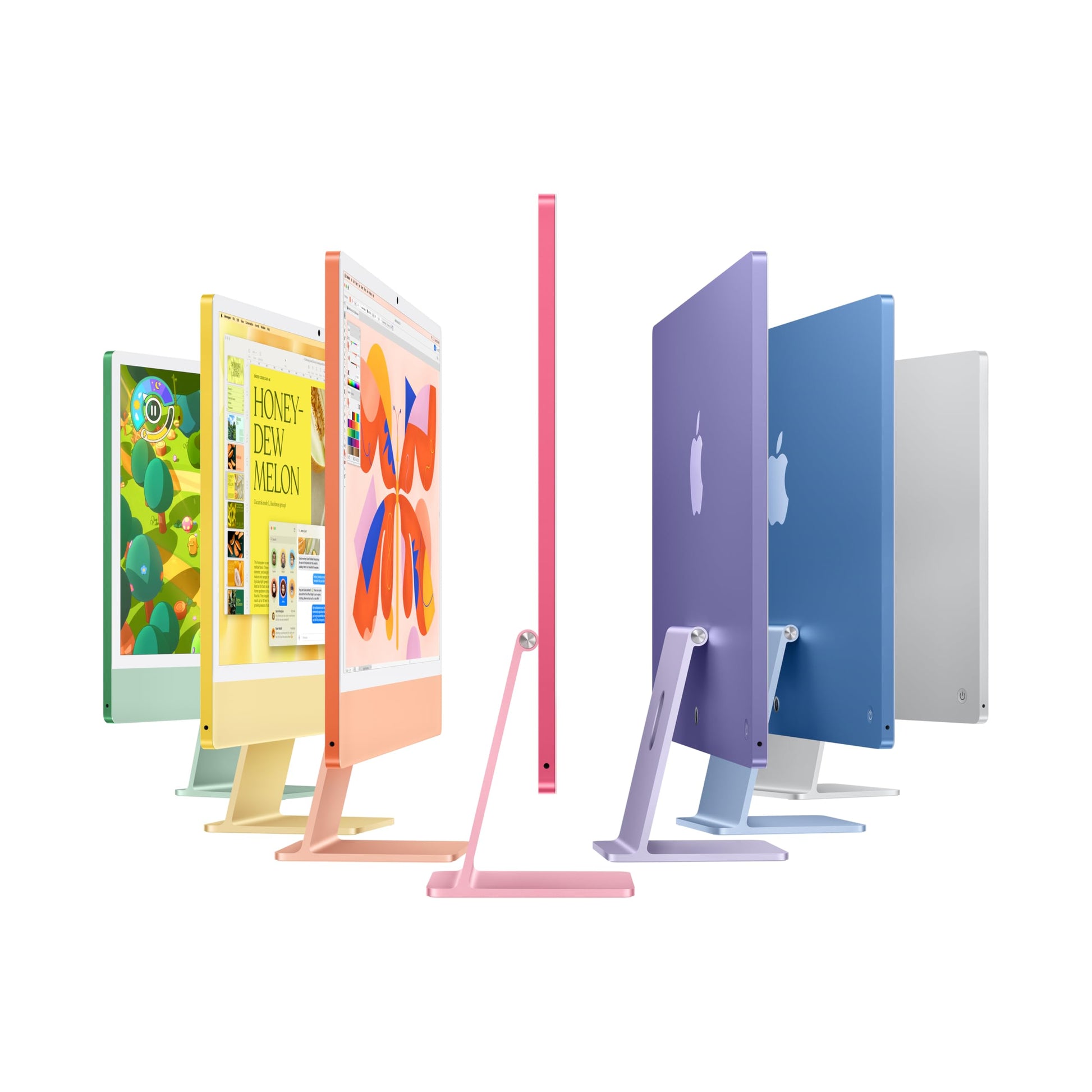 Apple 2024 iMac All-in-One Desktop Computer with M4 chip, 10-core CPU, 10-core GPU: Built for Apple Intelligence, 24-inch Display, Nano-Texture Glass, 16GB Unified Memory, 256GB SSD Storage; Silver - AOP3D tech