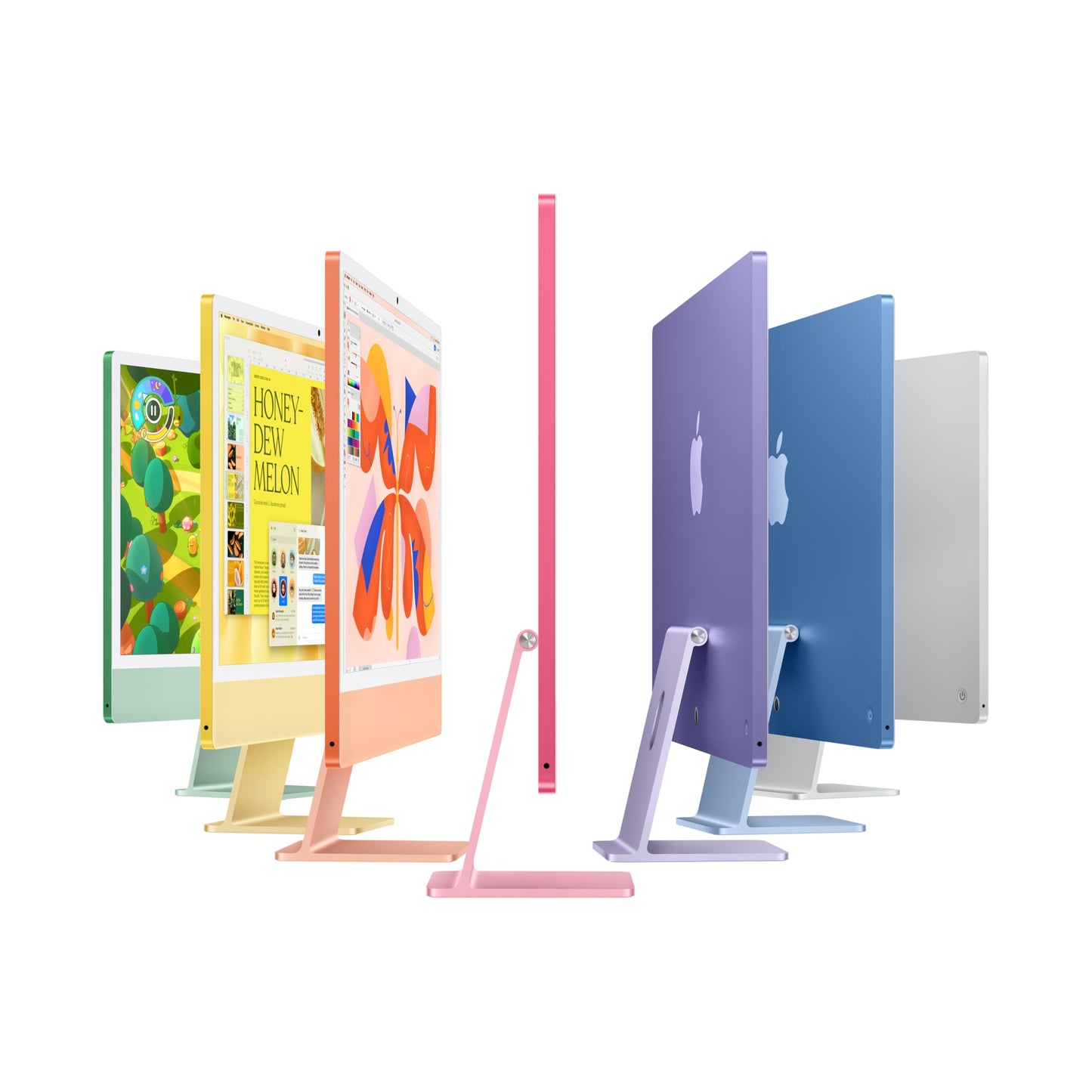 Apple 2024 iMac All-in-One Desktop Computer with M4 chip with 10-core CPU and 10-core GPU: Built for Apple Intelligence, 24-inch Retina Display, 16GB Unified Memory, 256GB SSD Storage; Purple - AOP3D tech