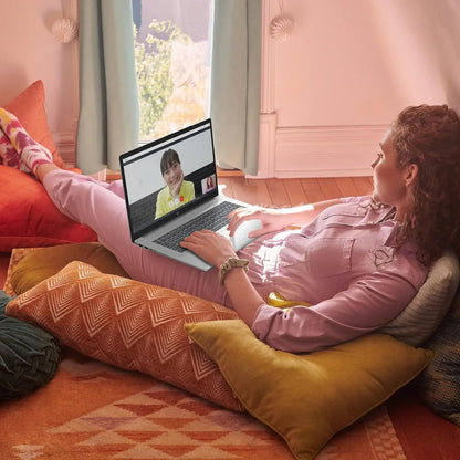 HP 17.3 Inch FHD Business Laptop with MS Office for The Web, AMD Ryzen 5 7430U (Beats Core i7-1355U), 8GB RAM, 756GB Storage(256GB SSD + 500GB External Drive), Windows 11, WOWPC 3-in-1, No Mouse - AOP3D tech