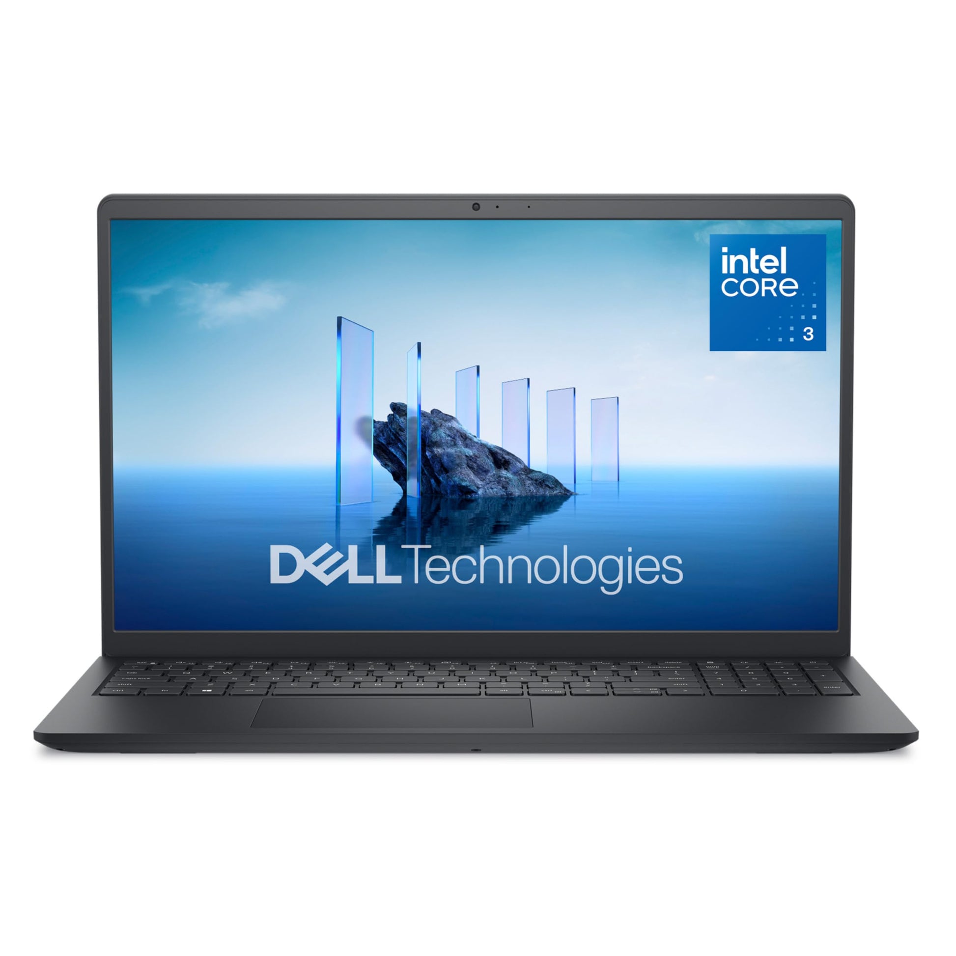 Dell 15 Laptop DC15250-15.6-inch FHD 120Hz Display, Intel Core 3 Processor 100U Processor, 8GB DDR4 RAM, 512GB SSD, Intel UHD Graphics, Windows 11 Home, Onsite Service - Carbon Black - AOP3D tech