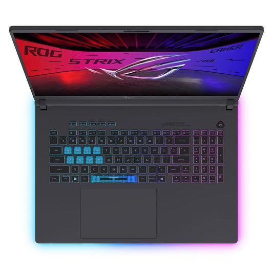 ASUS ROG Strix G18 18" 2.5K 240Hz Gaming Laptop, NVIDIA GeForce RTX 5080 16GB DDR7, Intel Ultra 9 275HX(Up to 5.4 GHz), 64 GB DDR5 RAM, 8 TB SSD, Wi-Fi 7, Backlit KB, Windows 11 Pro, with MS Office - AOP3D tech