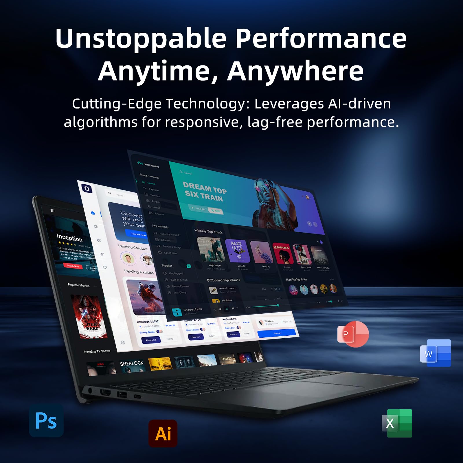 Dell Inspiron 15 Business Laptop, 15.6" FHD Touchscreen, Intel 10-Core i5-1334U, 16GB RAM 512GB SSD Wi-Fi 6, Win 11 Pro, Laptop Computer for Work School Home Office Professional Use - AOP3D tech