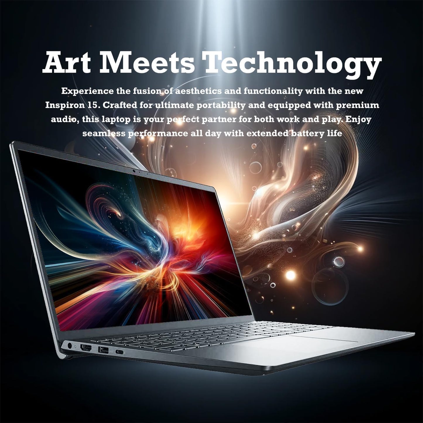 Dell Inspiron 15.6" FHD Touchscreen Laptop, 13th Gen Intel Core i5 (Beat i7-1250U), 12GB RAM, 768GB Storage (256GB PCIe SSD + 512GB External), Anti-Glare, Win 11 with MS Office, Long Battery Life - AOP3D tech