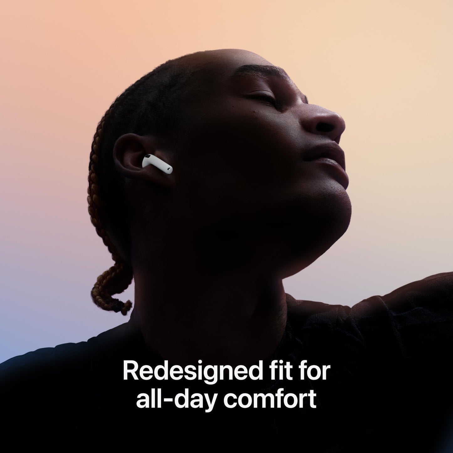 Apple AirPods 4 Wireless Earbuds, Bluetooth Headphones, with Active Noise Cancellation, Adaptive Audio, Transparency Mode, Personalized Spatial Audio, USB-C Charging Case, Wireless Charging, H2 Chip - AOP3D tech