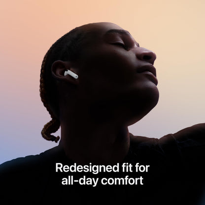 Apple AirPods 4 Wireless Earbuds, Bluetooth Headphones, with Active Noise Cancellation, Adaptive Audio, Transparency Mode, Personalized Spatial Audio, USB-C Charging Case, Wireless Charging, H2 Chip - AOP3D tech